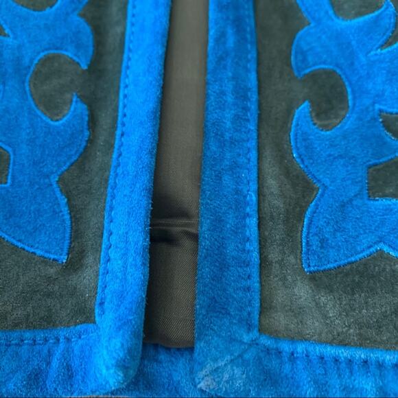 Linea by Louis Dell’Olio Jacket Size 1X Suede Leather Open Front - Picture 6 of 13